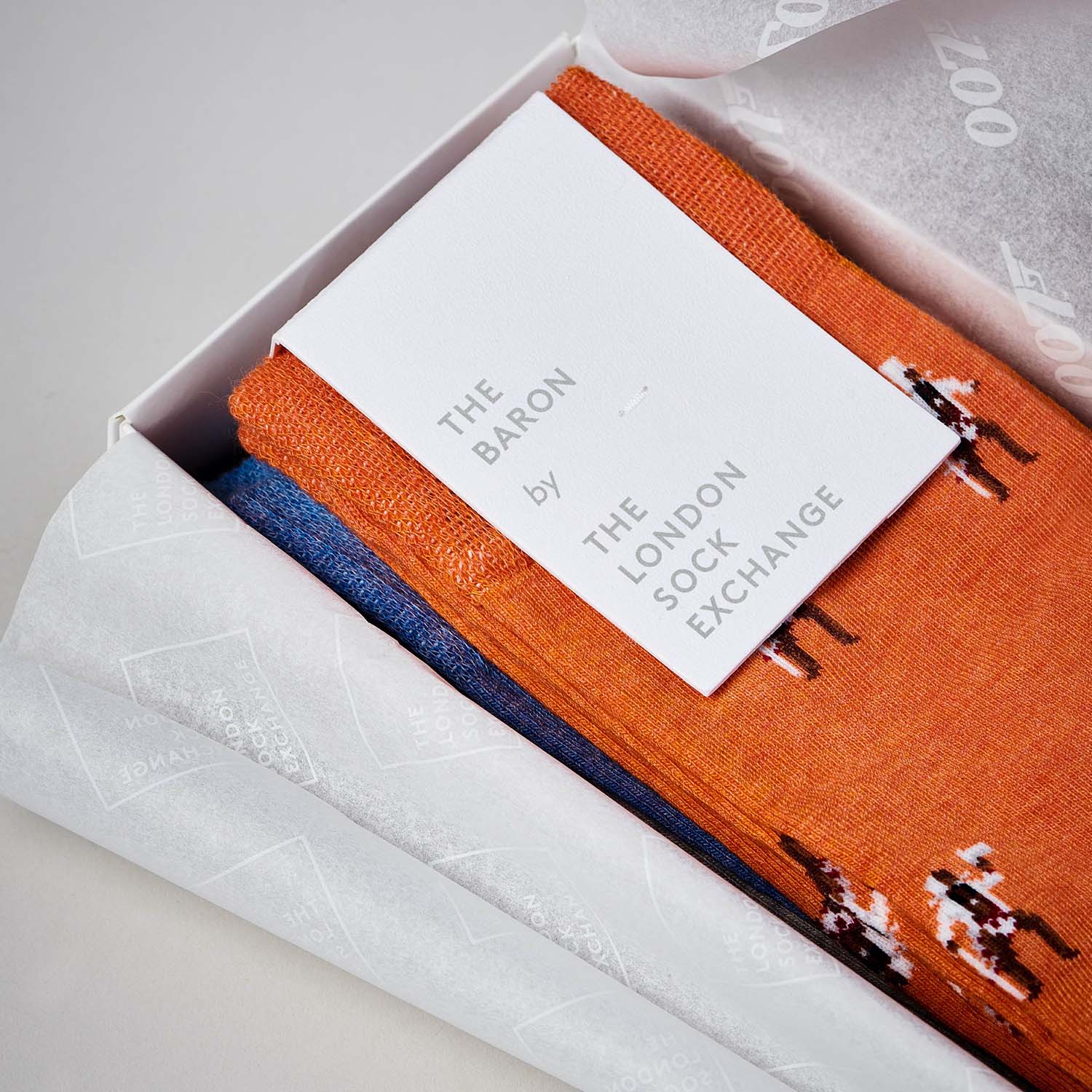 "The Jump" James Bond Three Sock Giftbox - By The London Sock Exchange 007Store