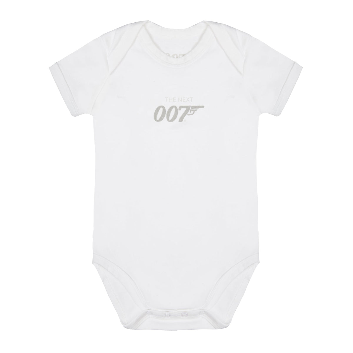 The Next 007 White Baby Bodysuit (Outlet Item) 007Store