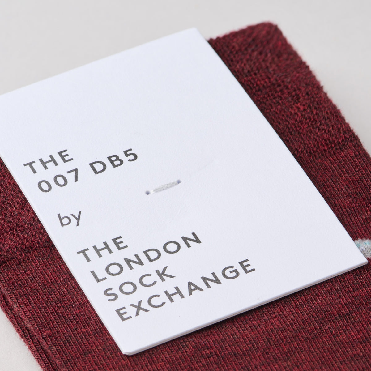 &quot;The 007 DB5&quot; James Bond Socks - GoldenEye Anniversary Edition - By The London Sock Exchange 007Store