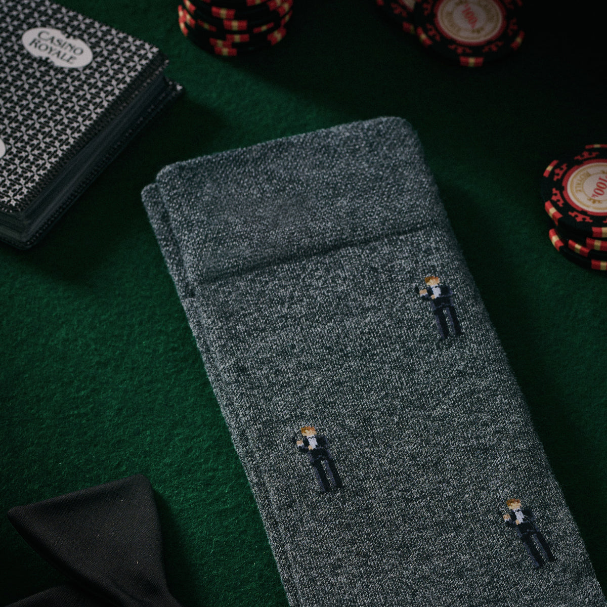 James Bond Three Sock Gift Box - Casino Royale Edition - By The London Sock Exchange 007Store