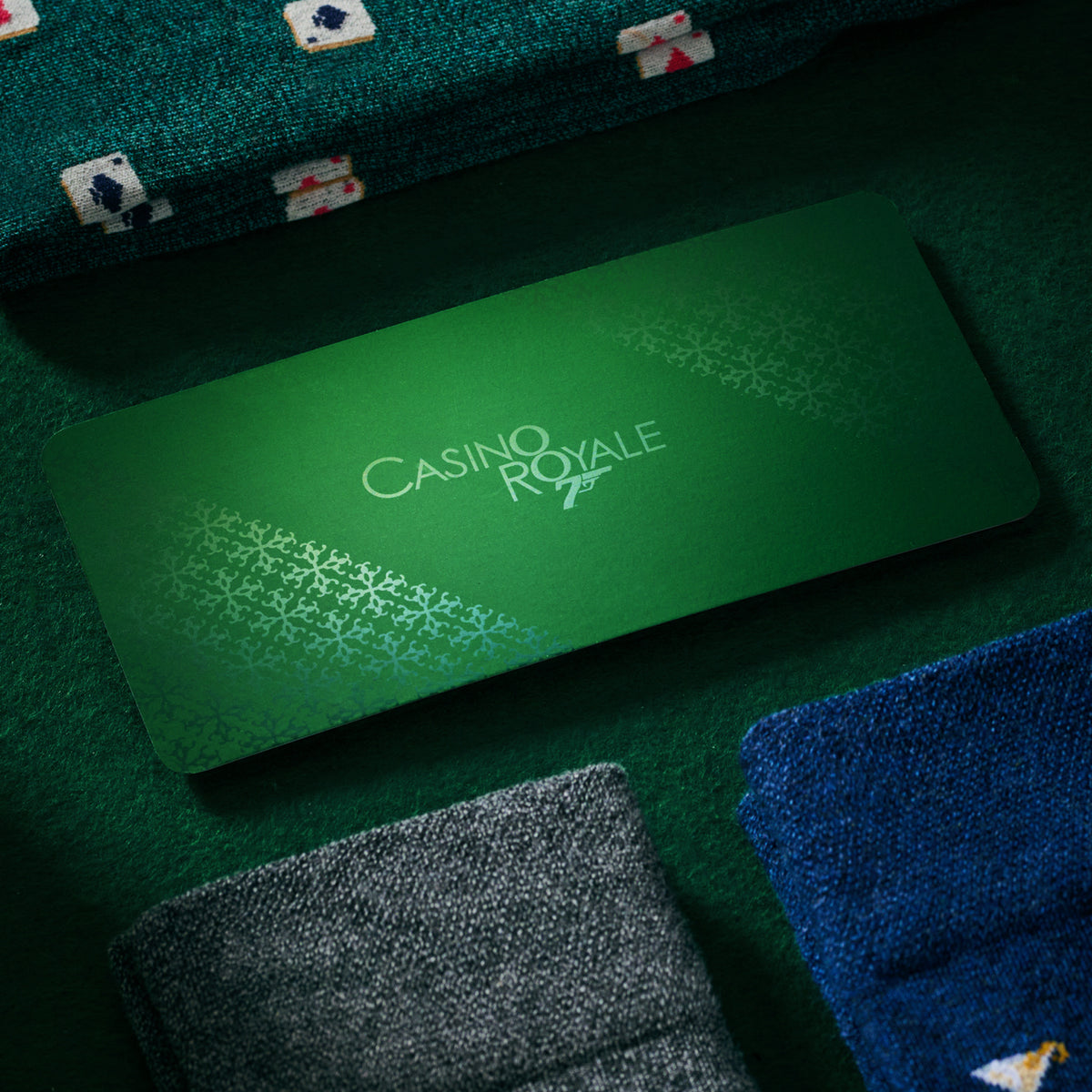 James Bond Three Sock Gift Box - Casino Royale Edition - By The London Sock Exchange 007Store