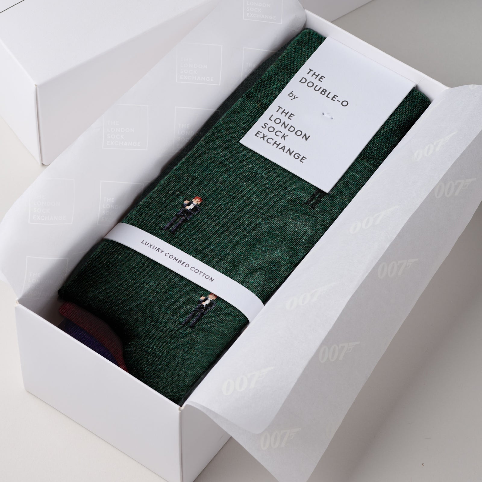 James Bond Four Sock Giftbox - GoldenEye Anniversary Edition - By The London Sock Exchange 007Store