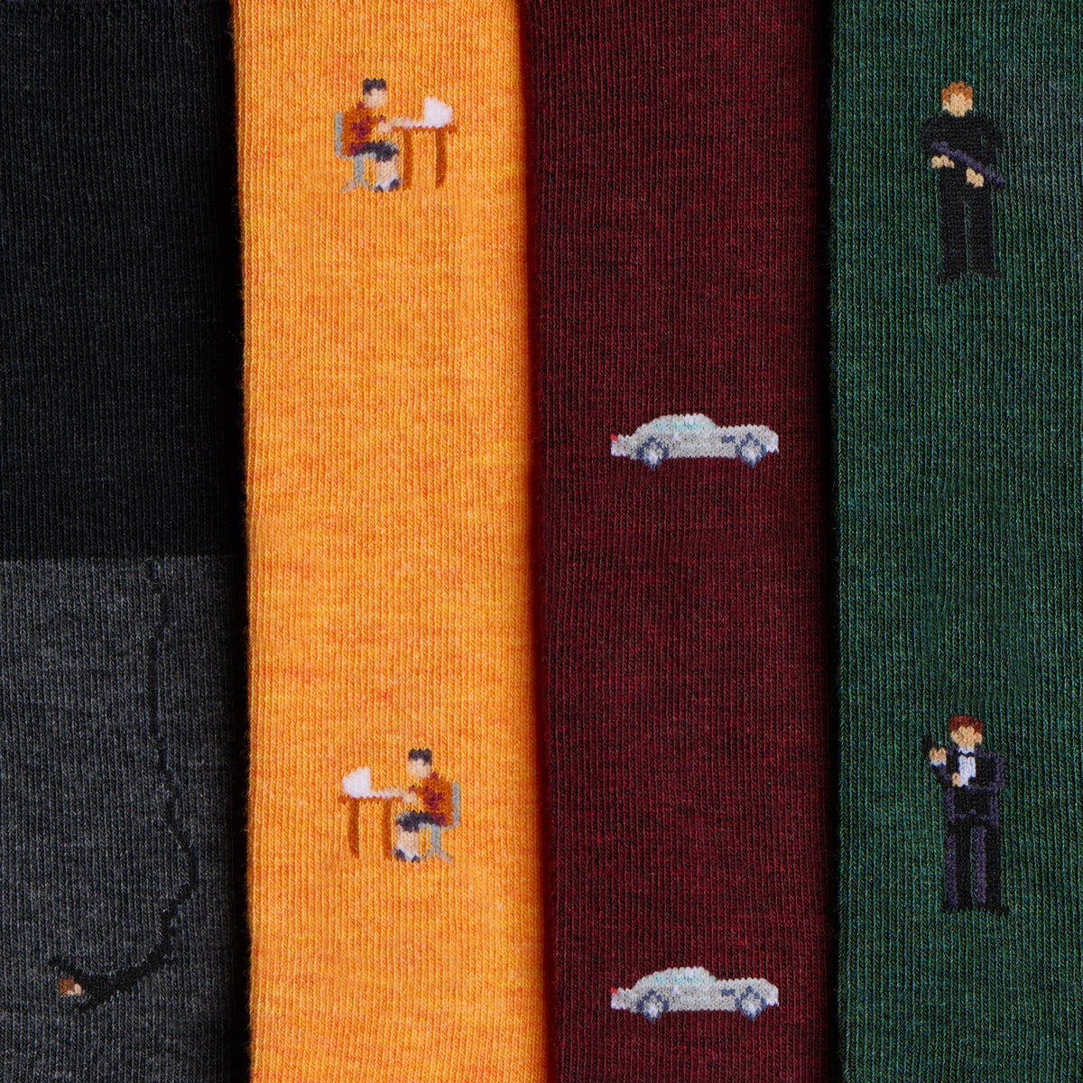 James Bond Four Sock Giftbox - GoldenEye Anniversary Edition - By The London Sock Exchange
