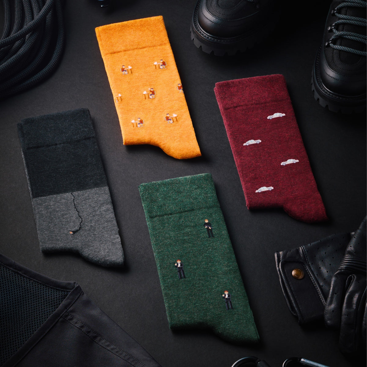 James Bond Four Sock Giftbox - GoldenEye Anniversary Edition - By The London Sock Exchange
