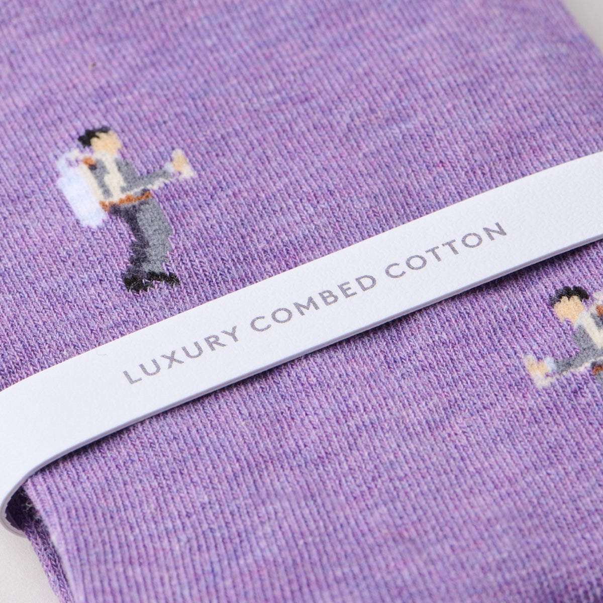 &quot;The Violet Jetpack&quot; James Bond Socks - Thunderball Anniversary Edition - By The London Sock Exchange 007Store