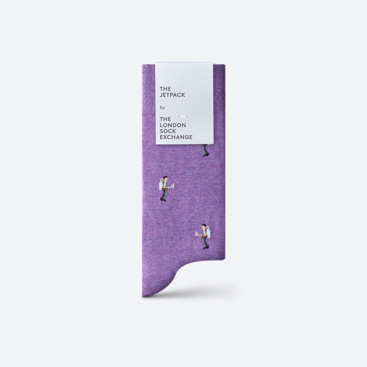 &quot;The Violet Jetpack&quot; James Bond Socks - Thunderball Anniversary Edition - By The London Sock Exchange 007Store