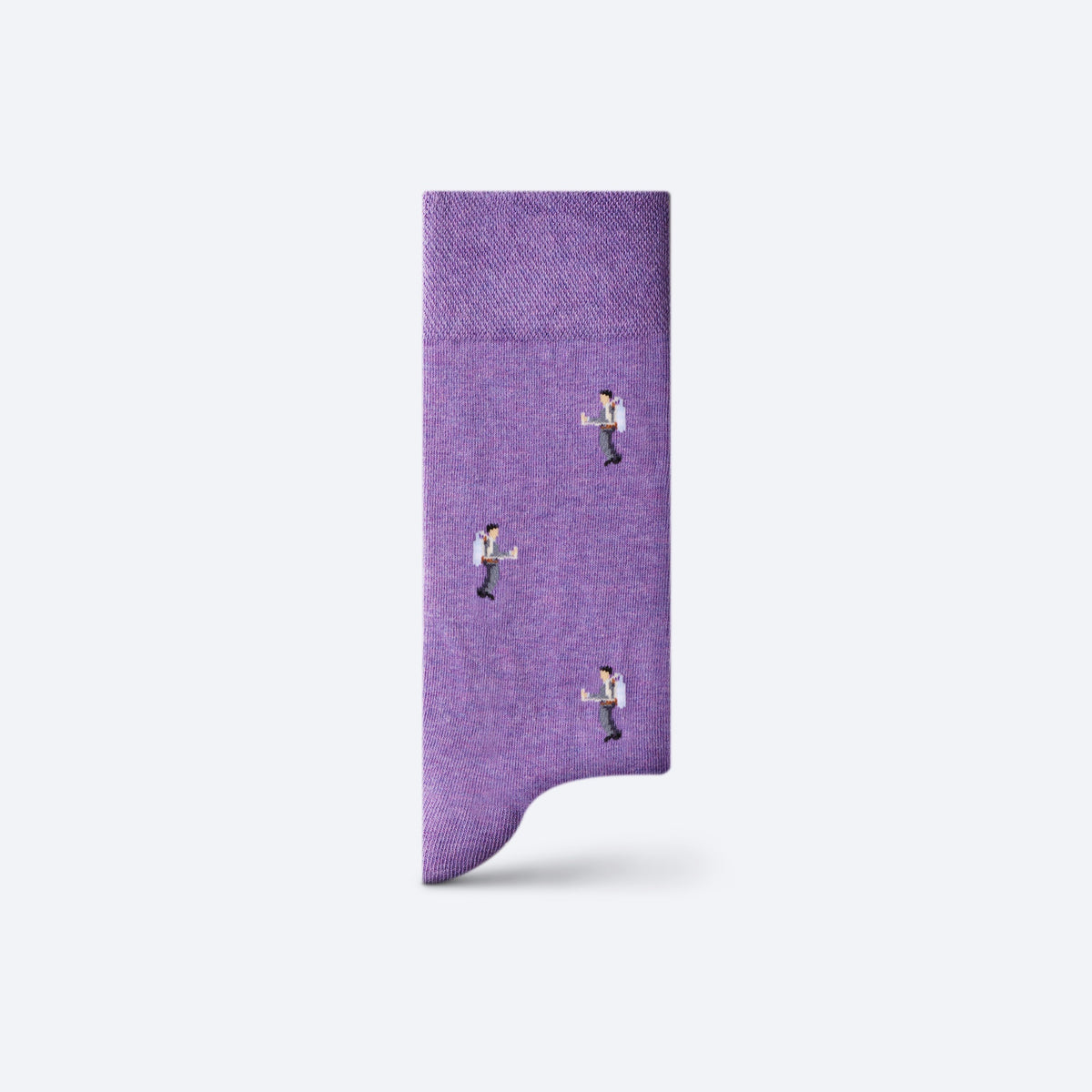 &quot;The Violet Jetpack&quot; James Bond Socks - Thunderball Anniversary Edition - By The London Sock Exchange 007Store
