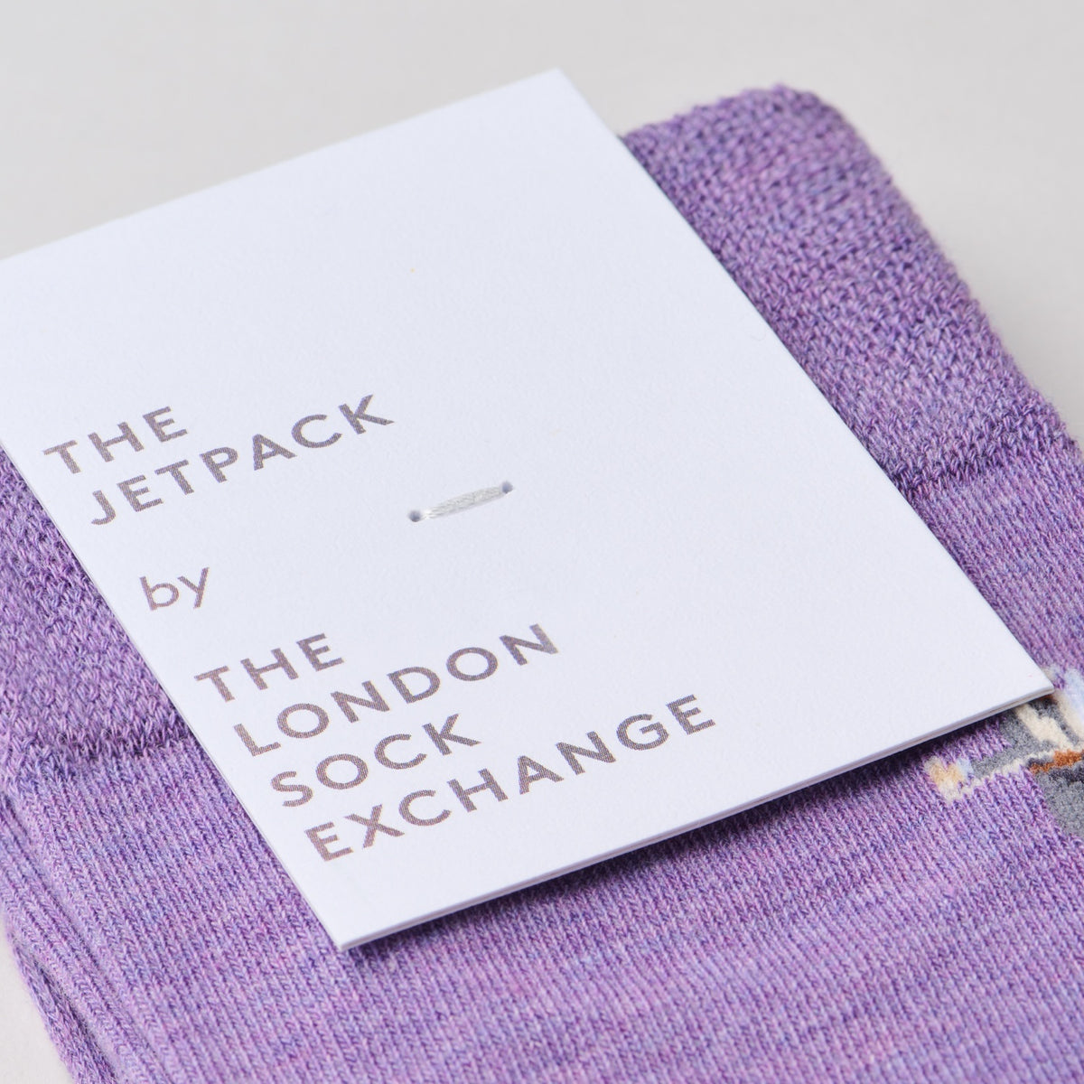 &quot;The Violet Jetpack&quot; James Bond Socks - Thunderball Anniversary Edition - By The London Sock Exchange 007Store