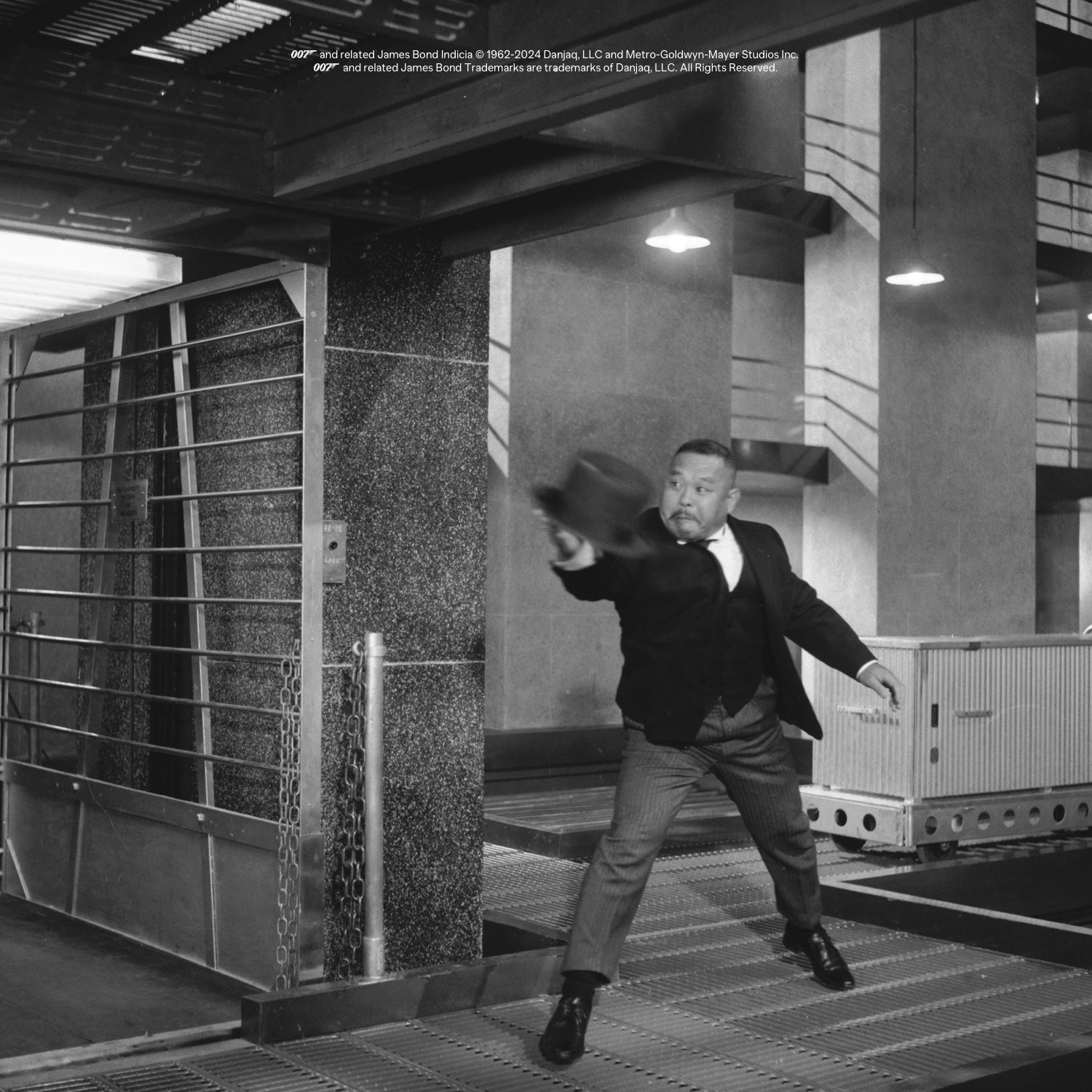 "The Gold Oddjob" James Bond Socks - Goldfinger Edition - By The London Sock Exchange 007Store