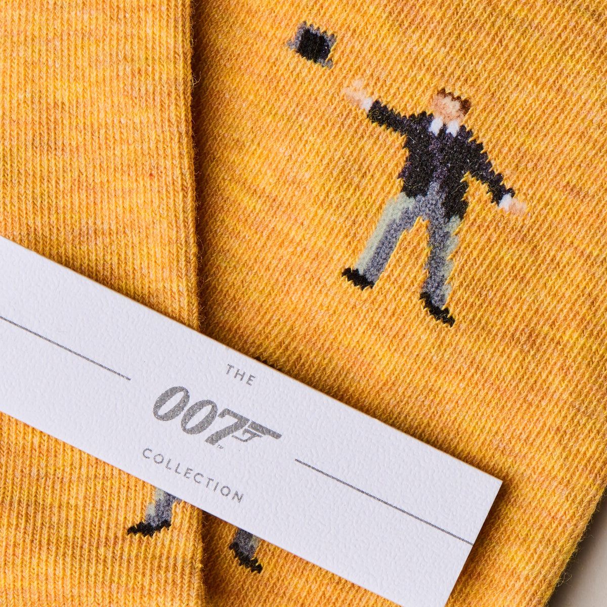 &quot;The Oddjob&quot; James Bond Socks - Goldfinger Edition - By The London Sock Exchange 007Store