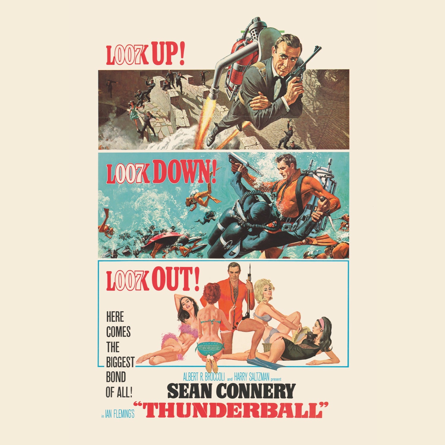 "The Blue Thunderball" James Bond Socks - Thunderball Anniversary Edition - By The London Sock Exchange 007Store