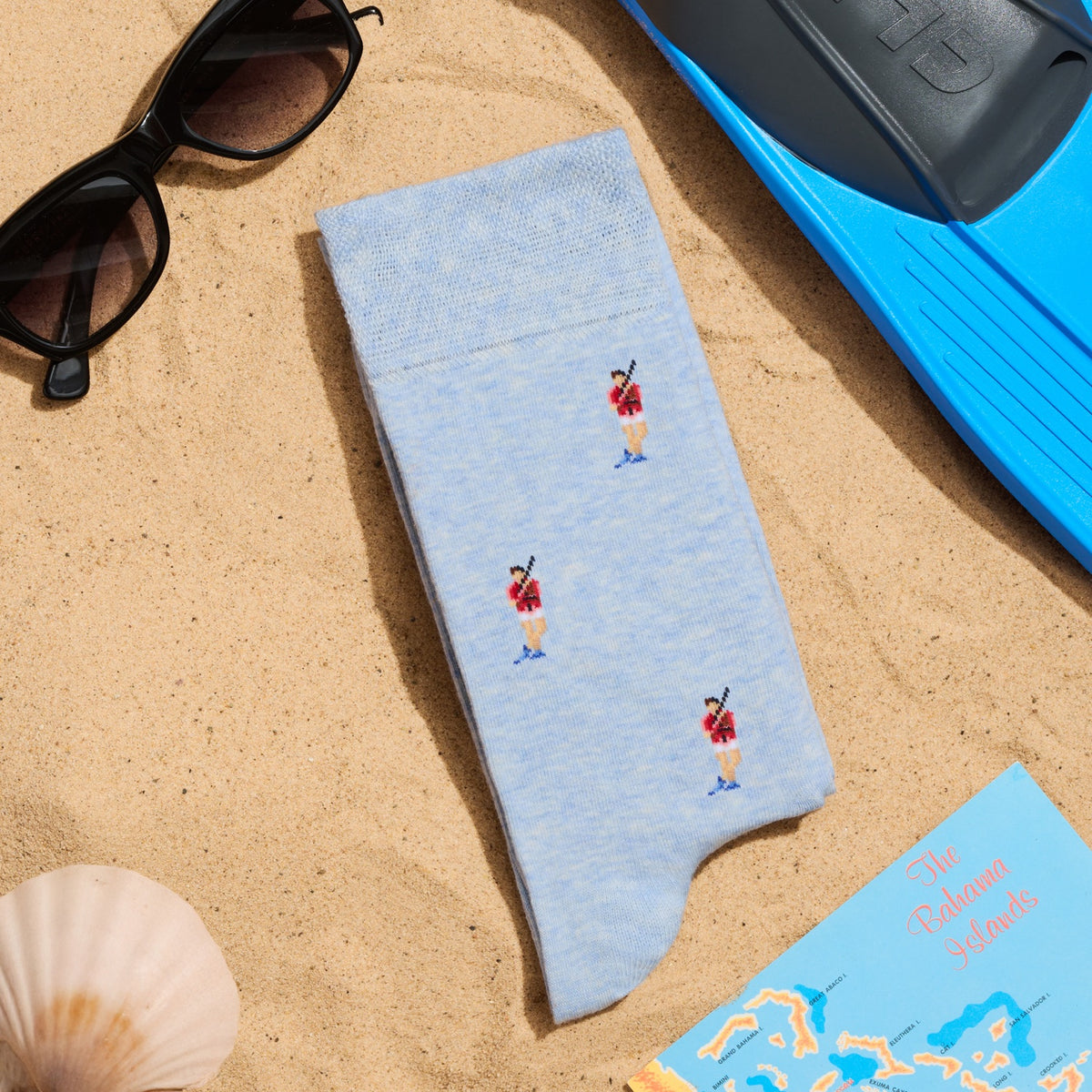 &quot;The Blue Thunderball&quot; James Bond Socks - Thunderball Anniversary Edition - By The London Sock Exchange 007Store