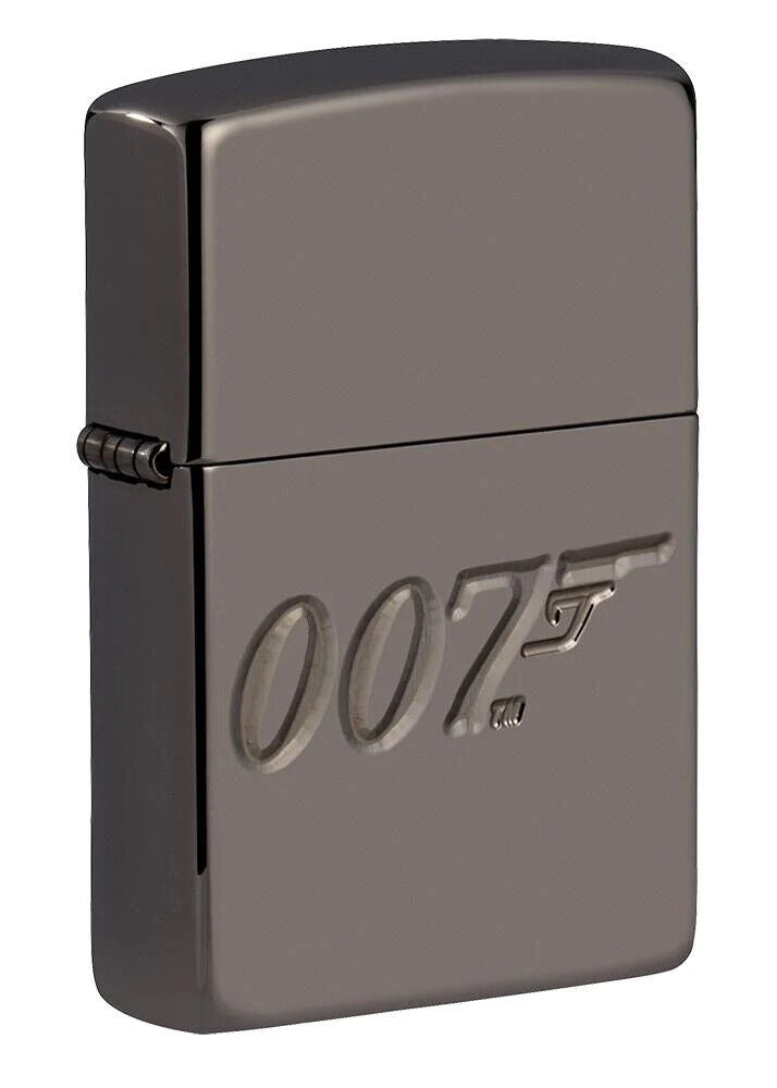 James Bond Zippo Lighter - Polished Gun Metal Edition