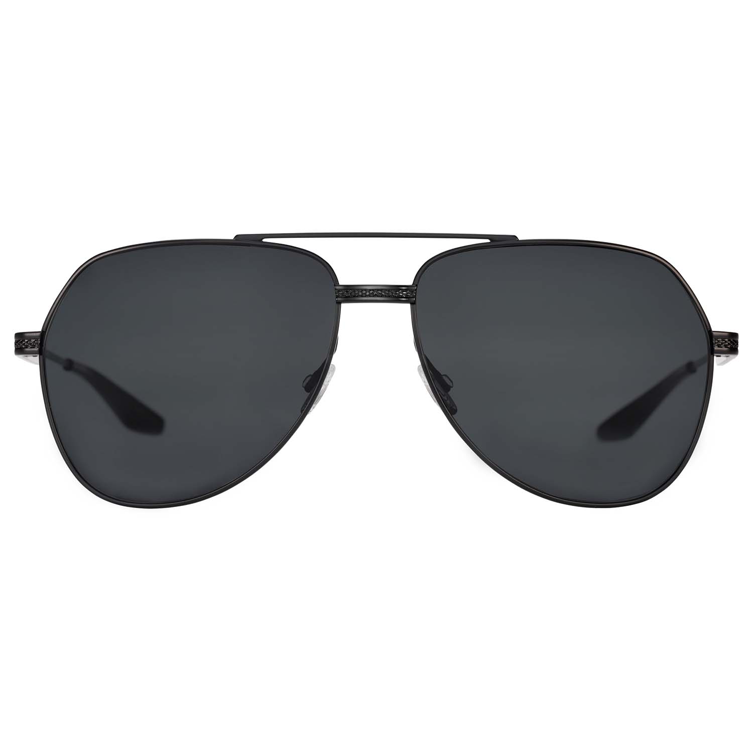 007 Avtak Black Satin / Noir By Barton Perreira SUNGLASSSES Barton Perreira 
