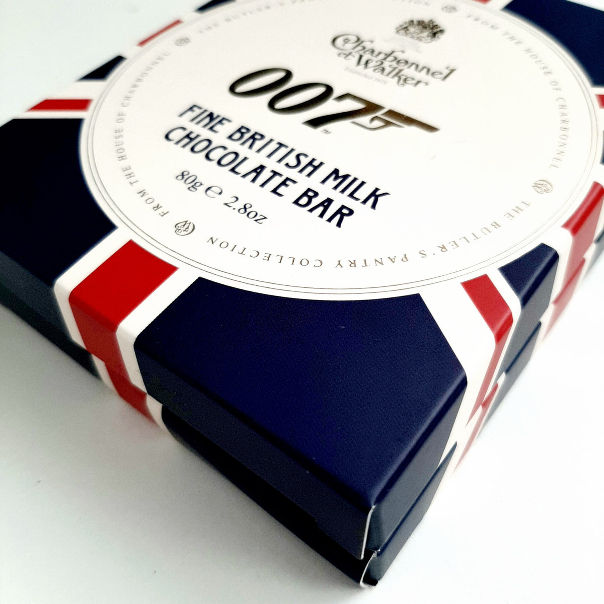 007 British Milk Chocolate Bar (80g) - By Charbonnel et Walker CHOCOLATE Charbonnel 