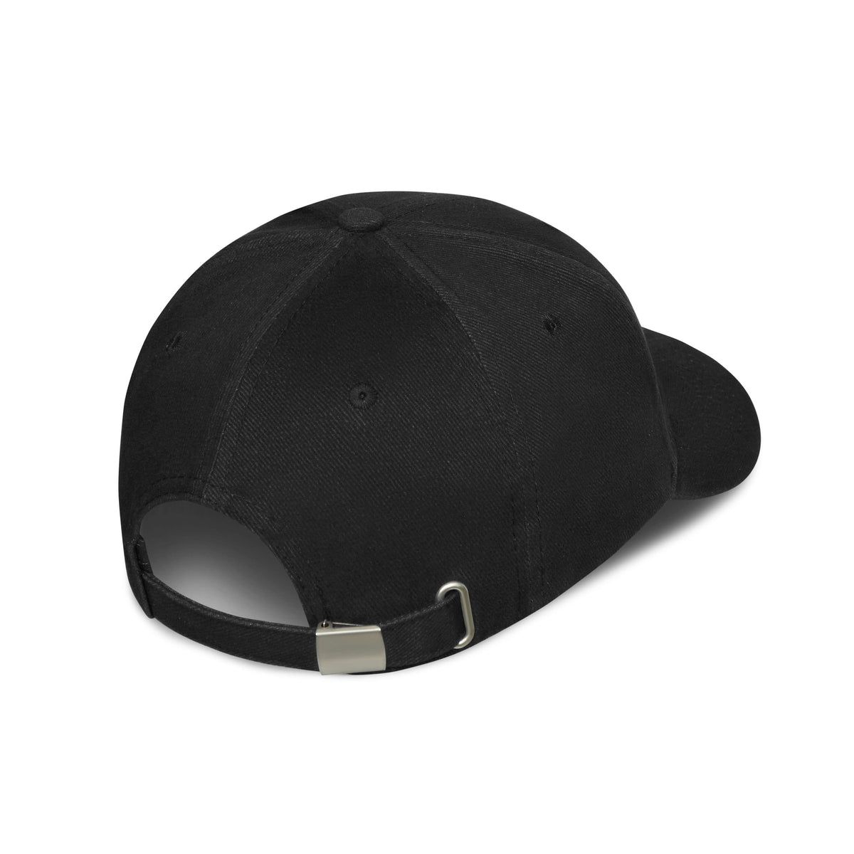 007 Embroidered Baseball Cap - Grey on Black CAP EML 