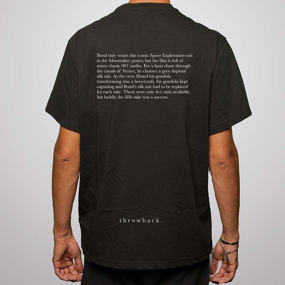 007 Moonraker T-Shirt - By Throwback T-SHIRT Throwback 
