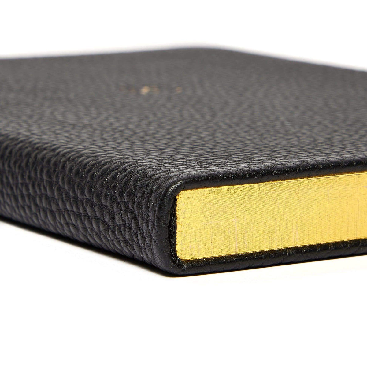 007 Personalised Pebble-grain Leather Notebook (A4) STATIONERY Plinth 