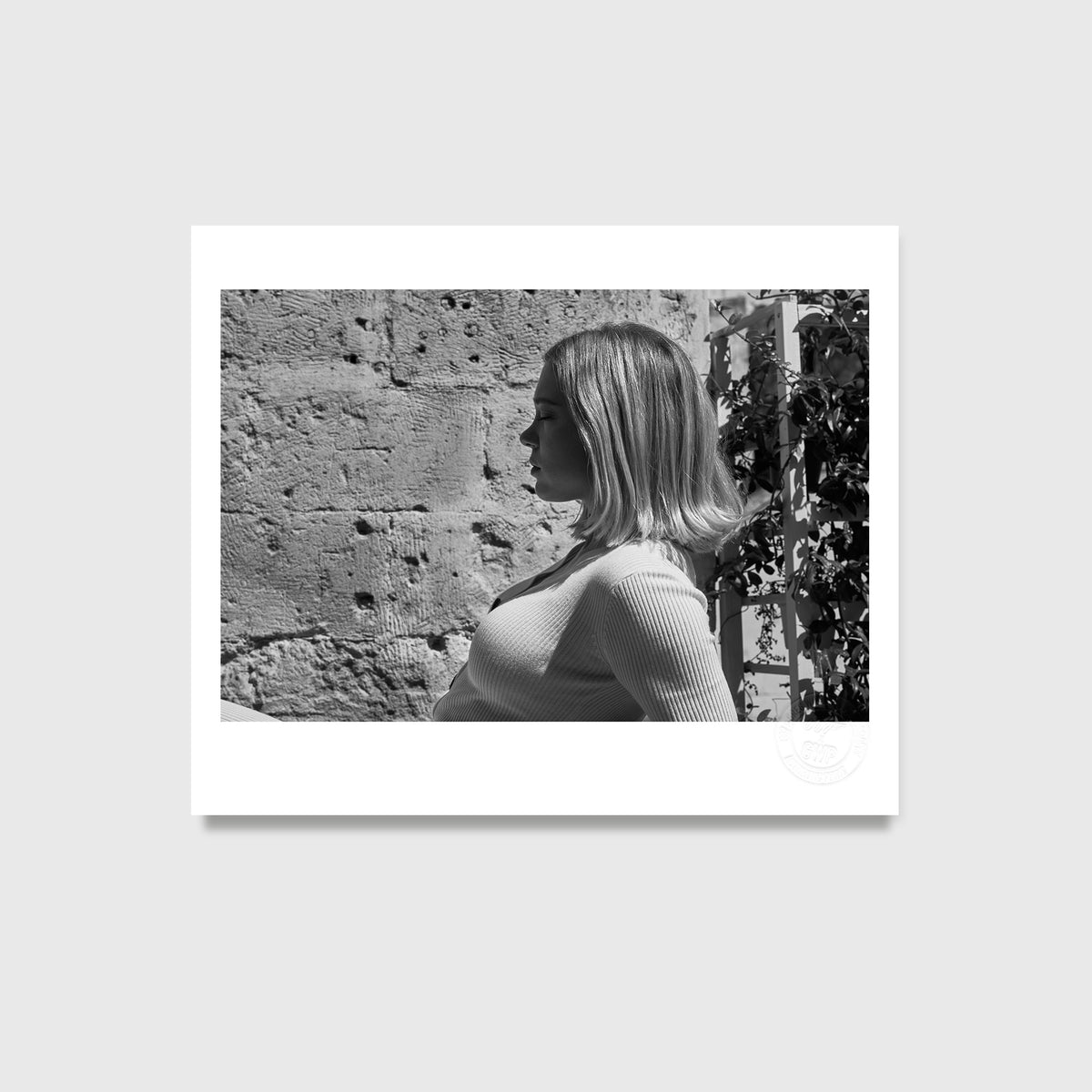 Léa Seydoux In Matera (2019) Studio Stamped Print - By Greg Williams Photography
