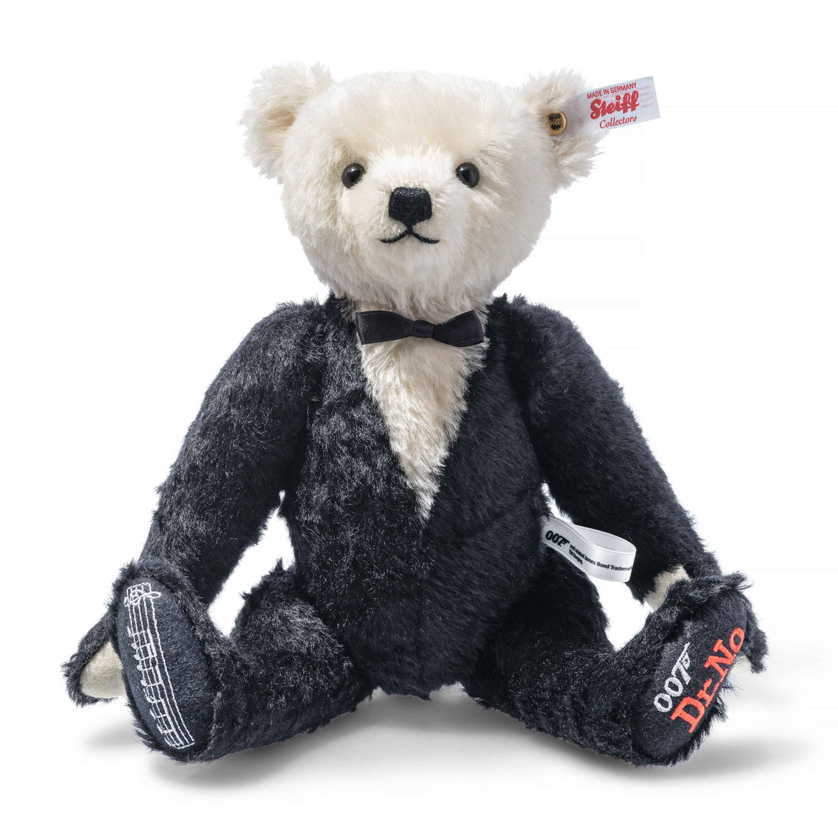 James Bond Musical Teddy Bear - Dr. No Numbered Edition - By Steiff