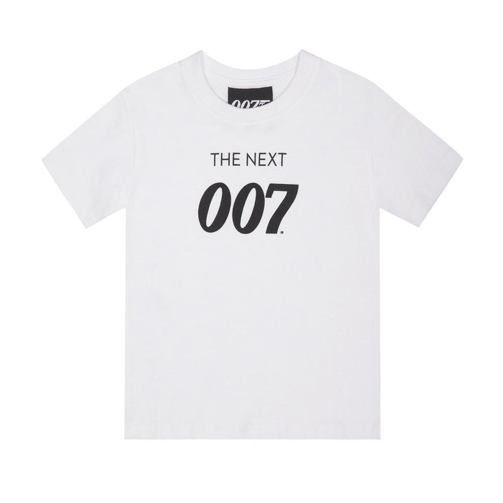 James Bond The Next 007 Kids White T-Shirt 007Store