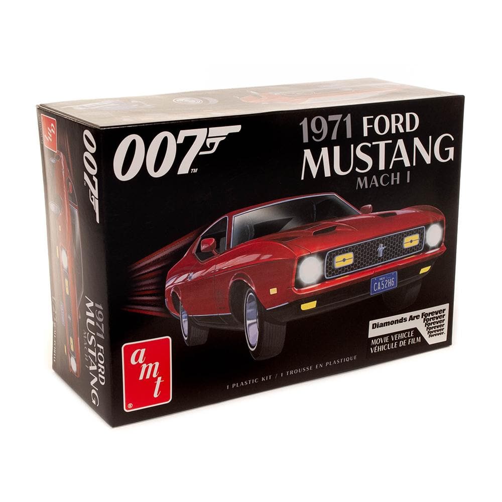 James Bond 1971 Ford Mustang Car Model Kit - Diamonds Are Forever Edition - By AMT - 007STORE