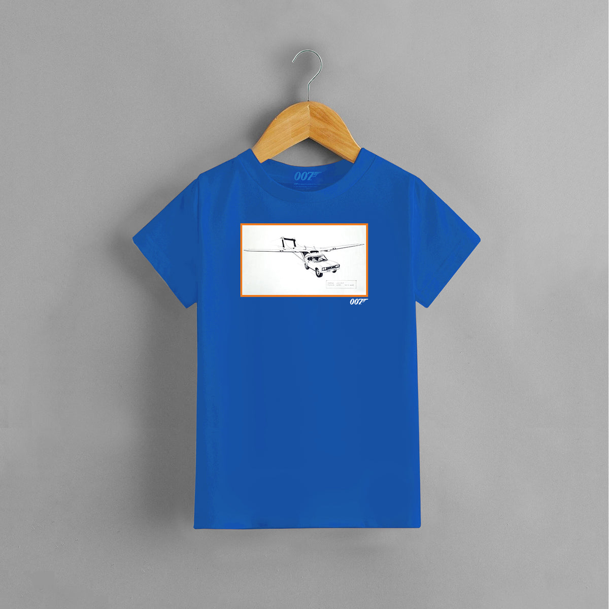 James Bond Kid/Teen Flying Car T-Shirt (6 colours)