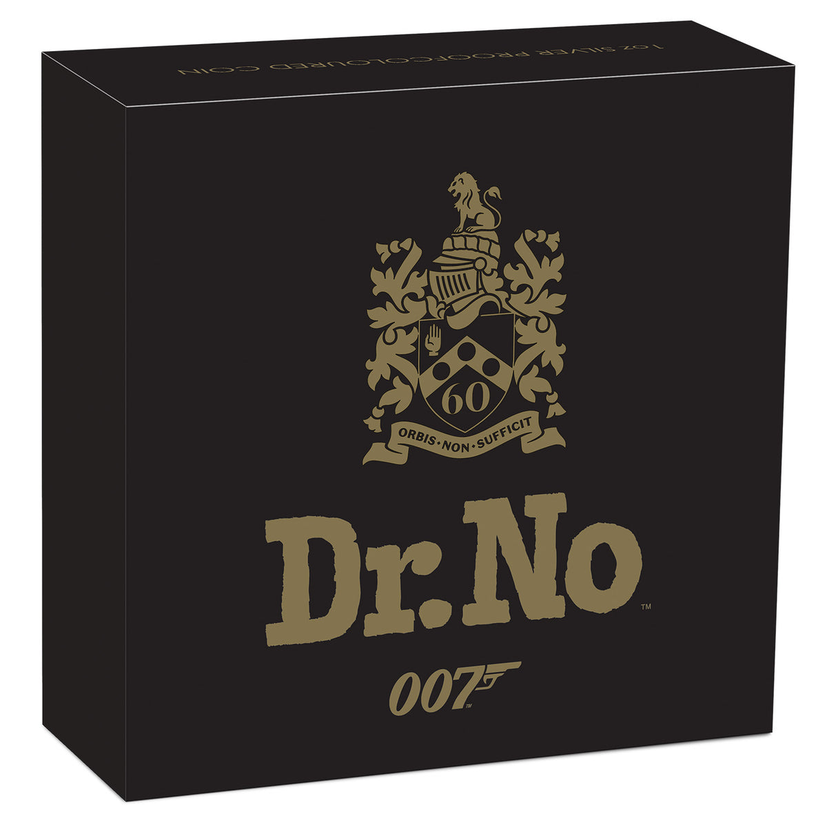 James Bond Dr. No 1oz Silver Coin with Colour - Limited Edition - By The Perth Mint