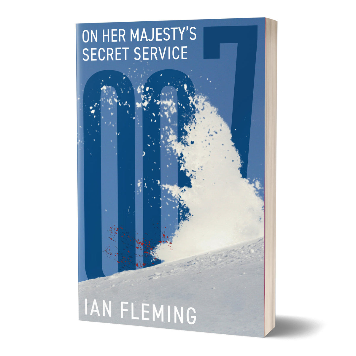 James Bond On Her Majesty&#39;s Secret Service Book - By Ian Fleming