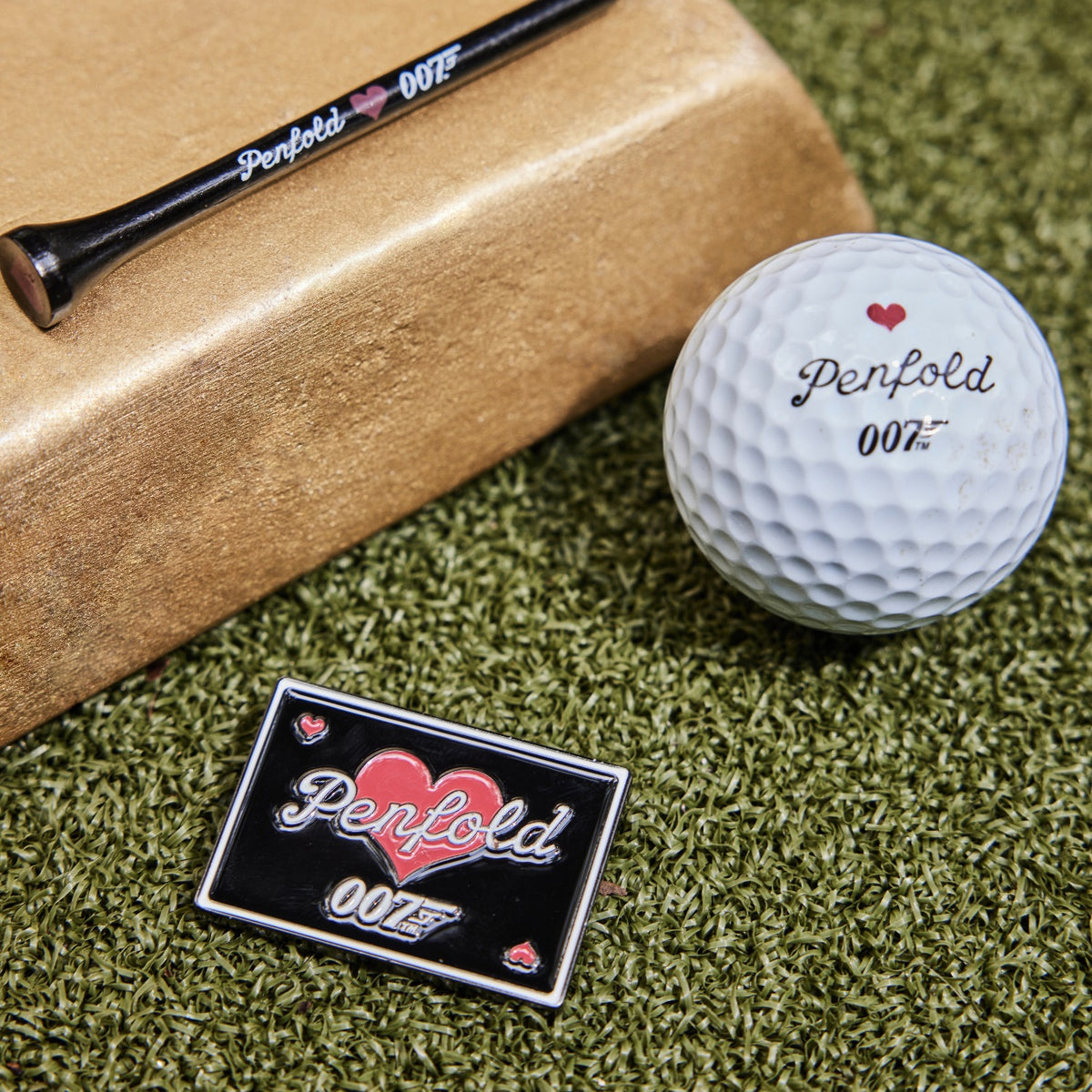James Bond Golf Ball Marker - Playing Card Edition - By Penfold