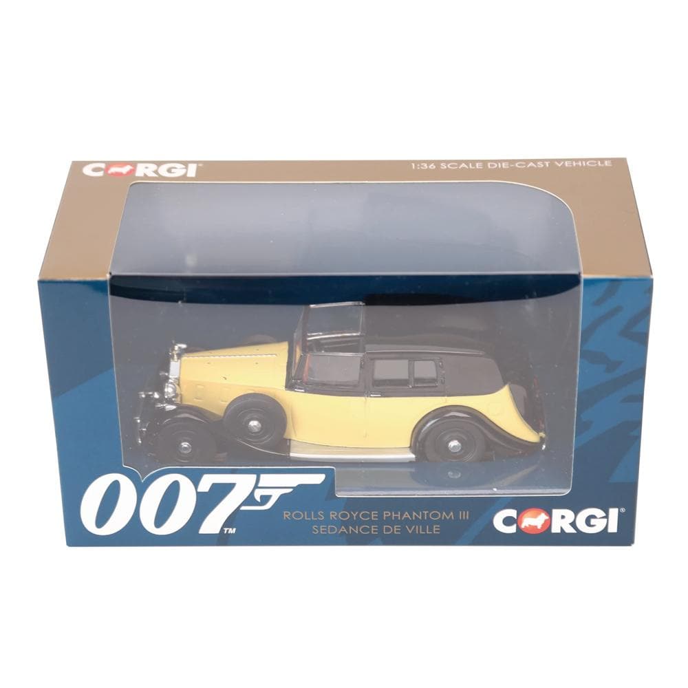 James Bond Rolls Royce Phantom III Model Car - Goldfinger Edition - By Corgi - 007STORE