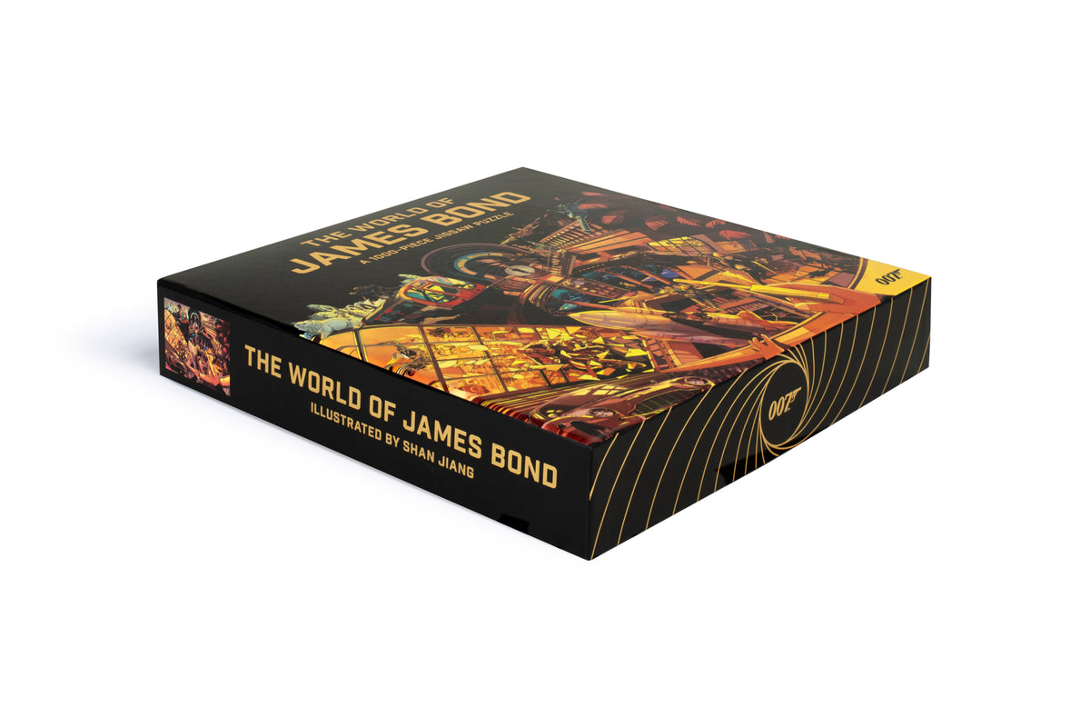 The World of James Bond 1000 Piece Jigsaw Puzzle - By Laurence King