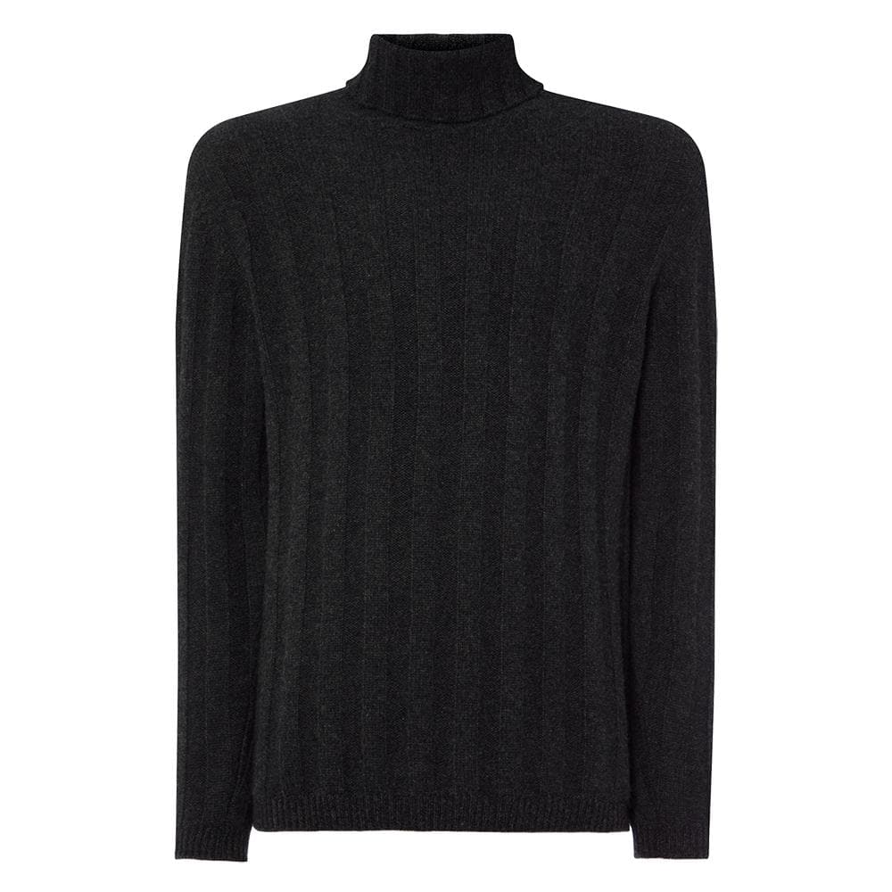 Chunky Rib Cashmere/Merino Roll Neck Sweater - Die Another Day Limited Edition By N.Peal - 007STORE