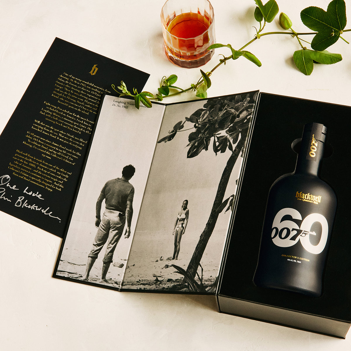 James Bond Jamaican Rum - Signed &amp; Numbered Edition - By Blackwell Rum
