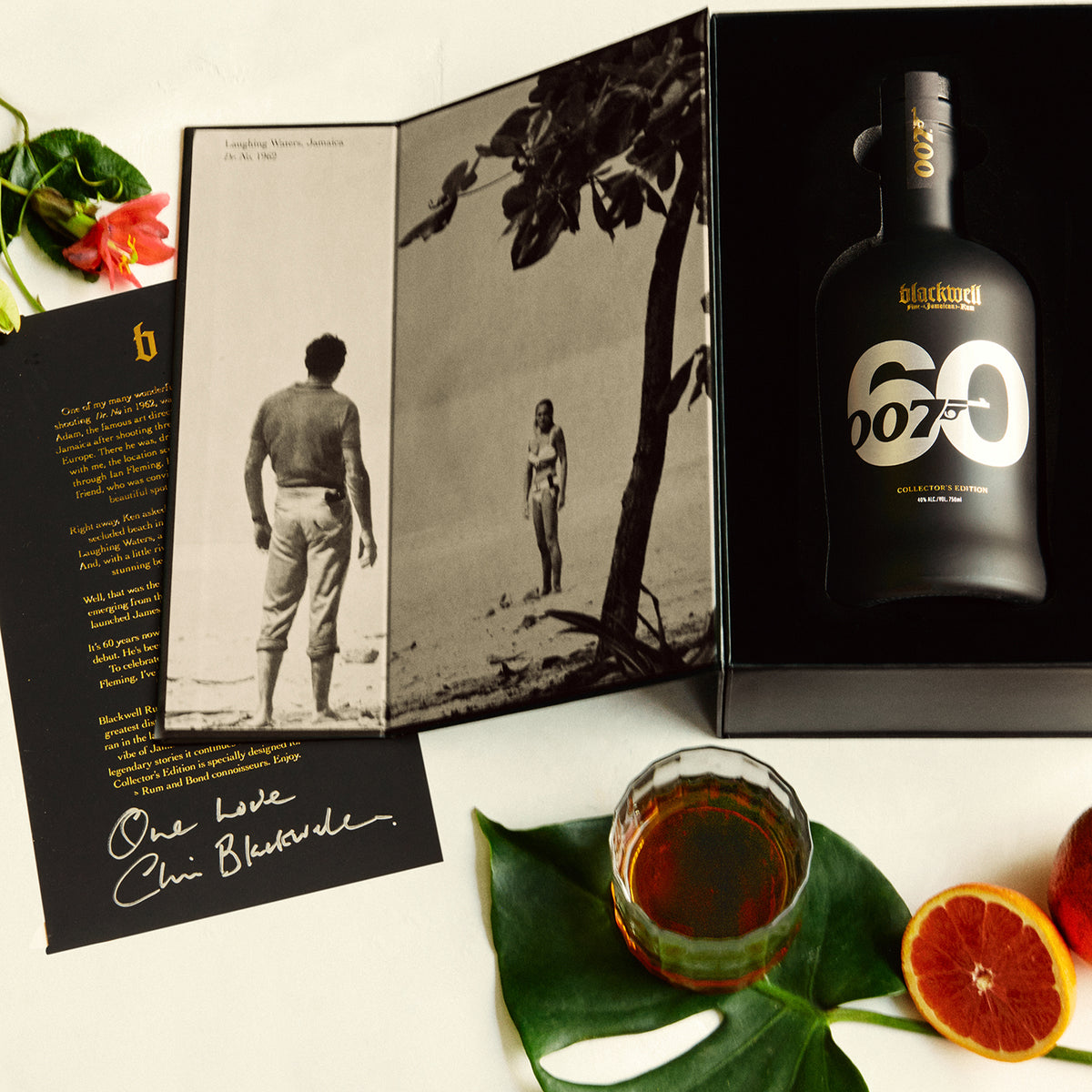 James Bond Jamaican Rum – signierte und nummerierte Ausgabe – von Blackwell Rum