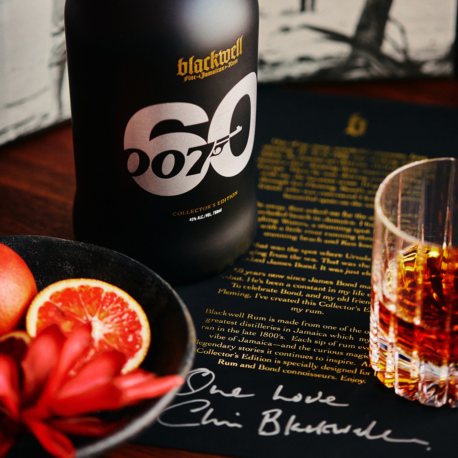 James Bond Jamaican Rum - Signed & Numbered Edition - By Blackwell Rum 007Store
