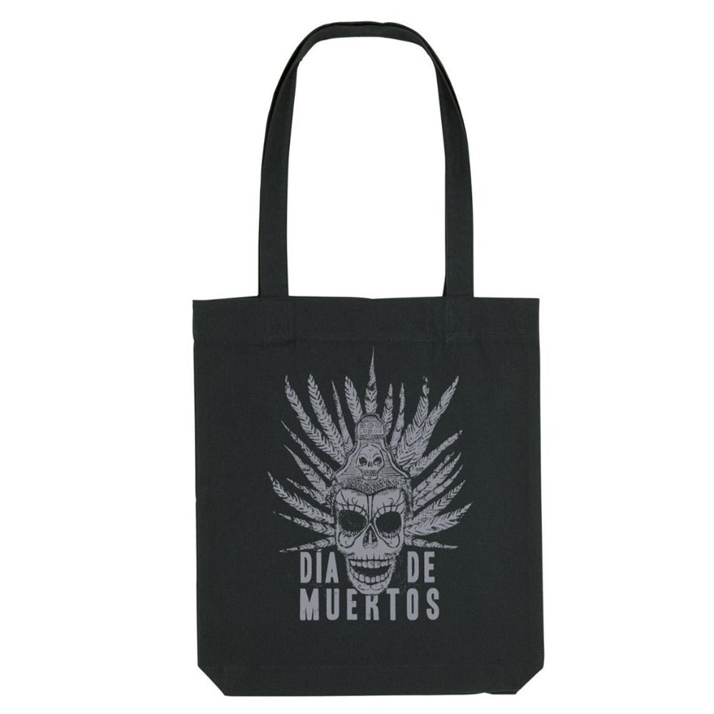 Black Day Of The Dead Cotton Tote Bag - Spectre Edition (Outlet Item) 007Store