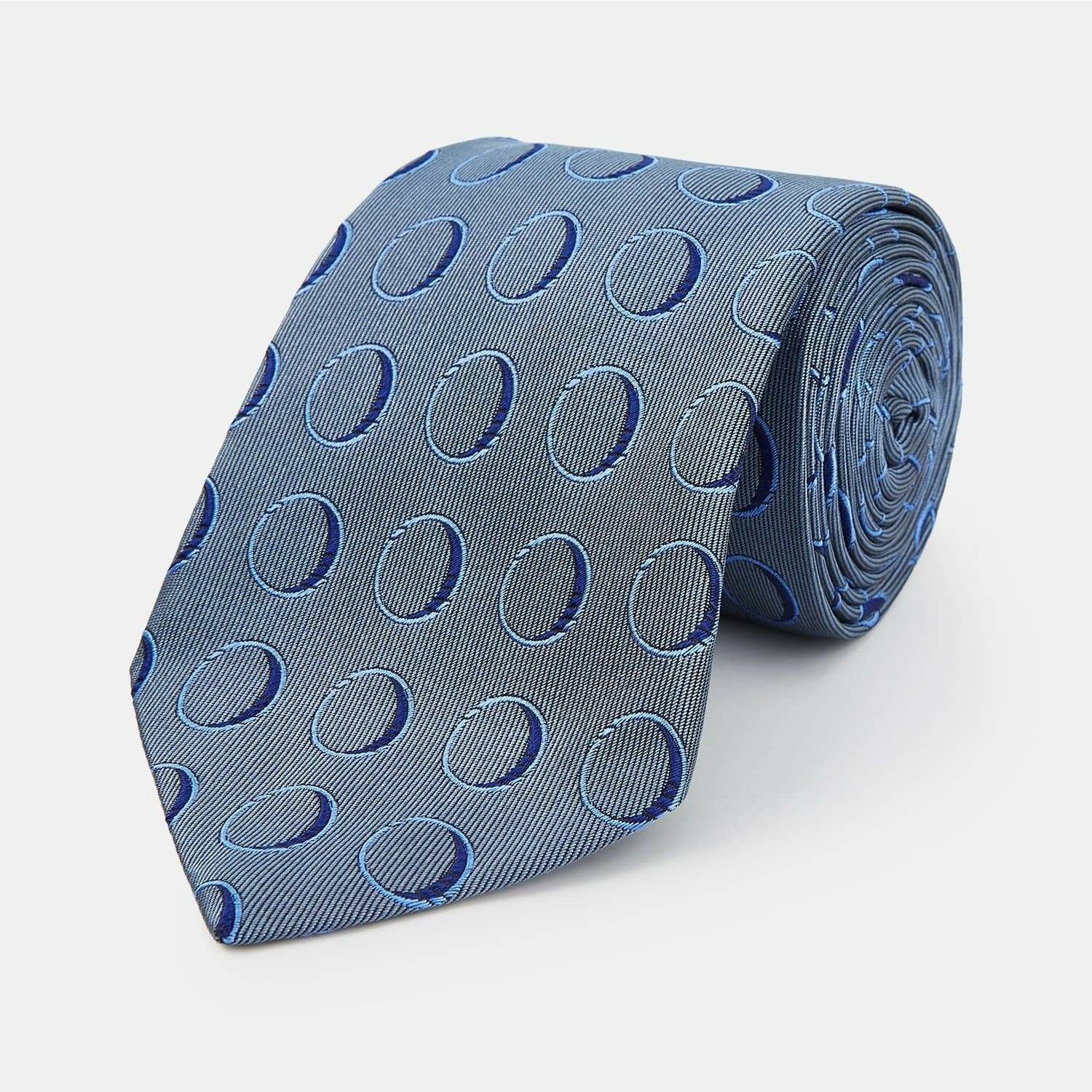 James Bond Circle Silk Tie - Die Another Day Edition - By Turnbull & Asser 007Store