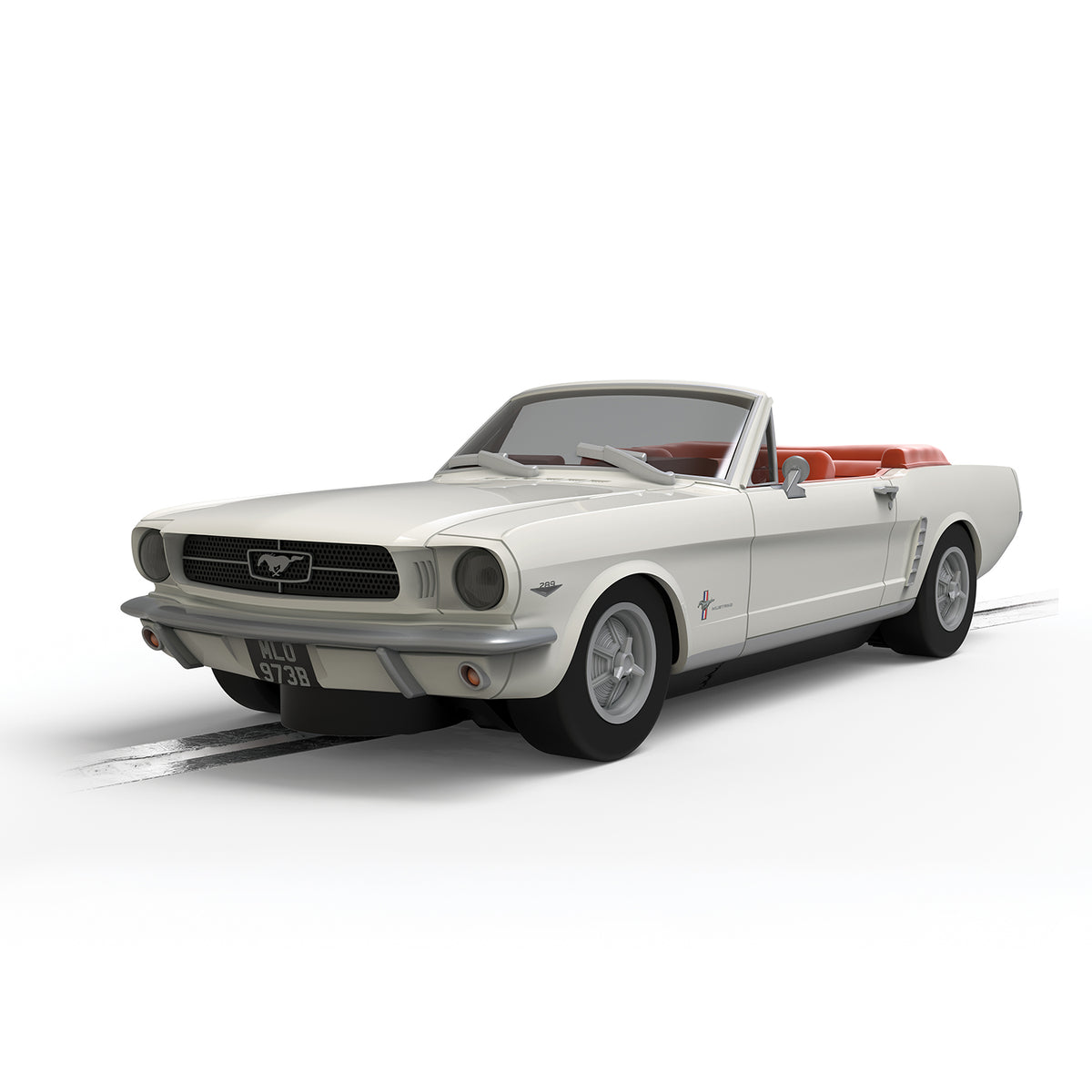 Scalextric James Bond Ford Mustang Cabrio Slotcar - Goldfinger Edition