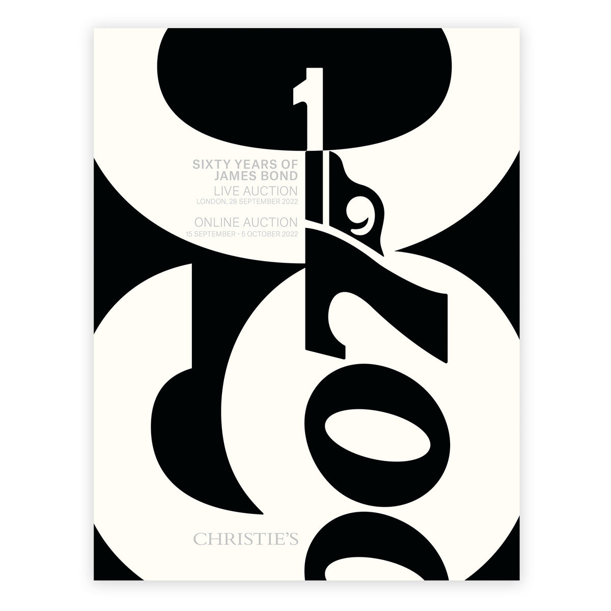 Christie&#39;s Wohltätigkeitsauktionskatalog „Sechzig Jahre James Bond“ 