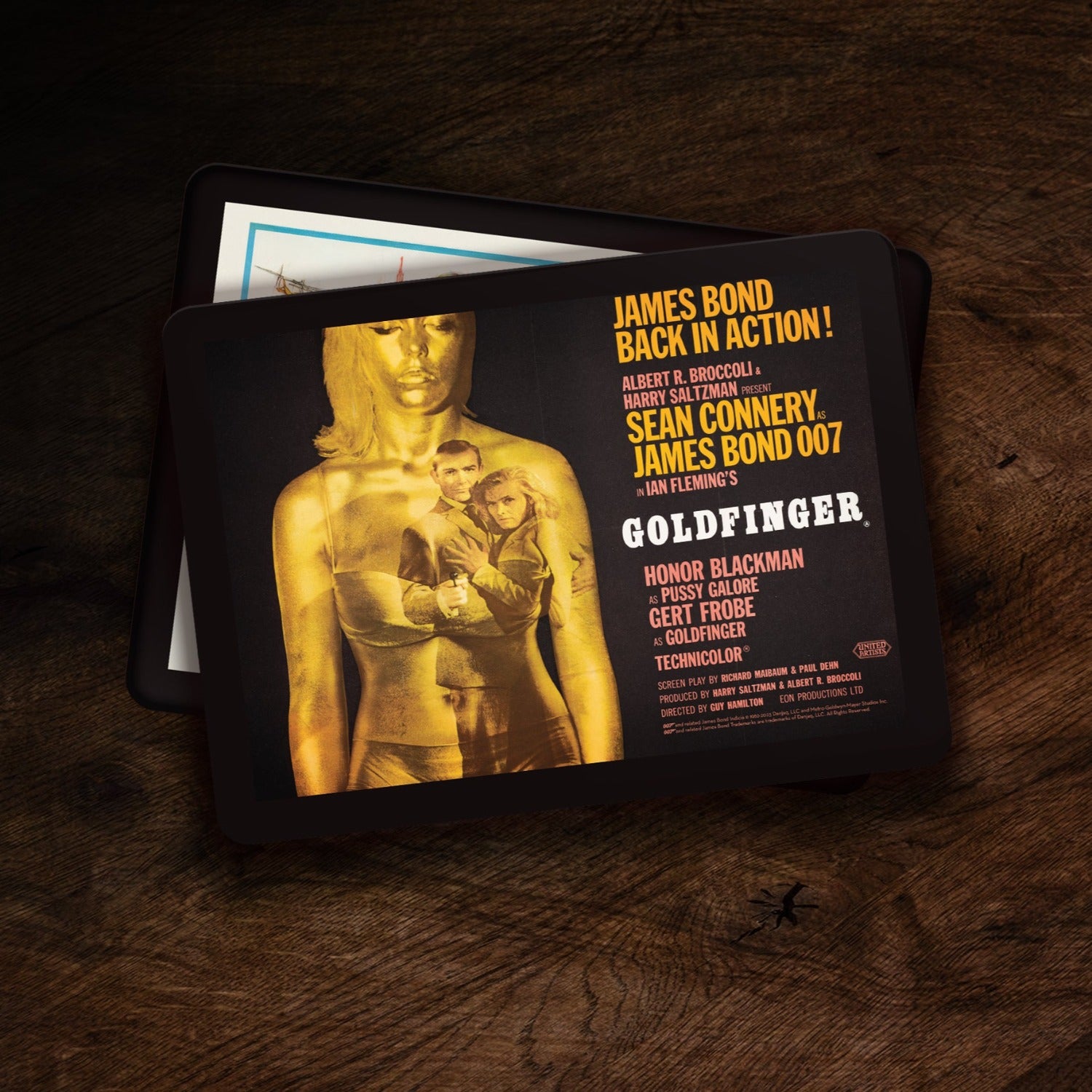James Bond Placemat - Goldfinger Edition 007Store