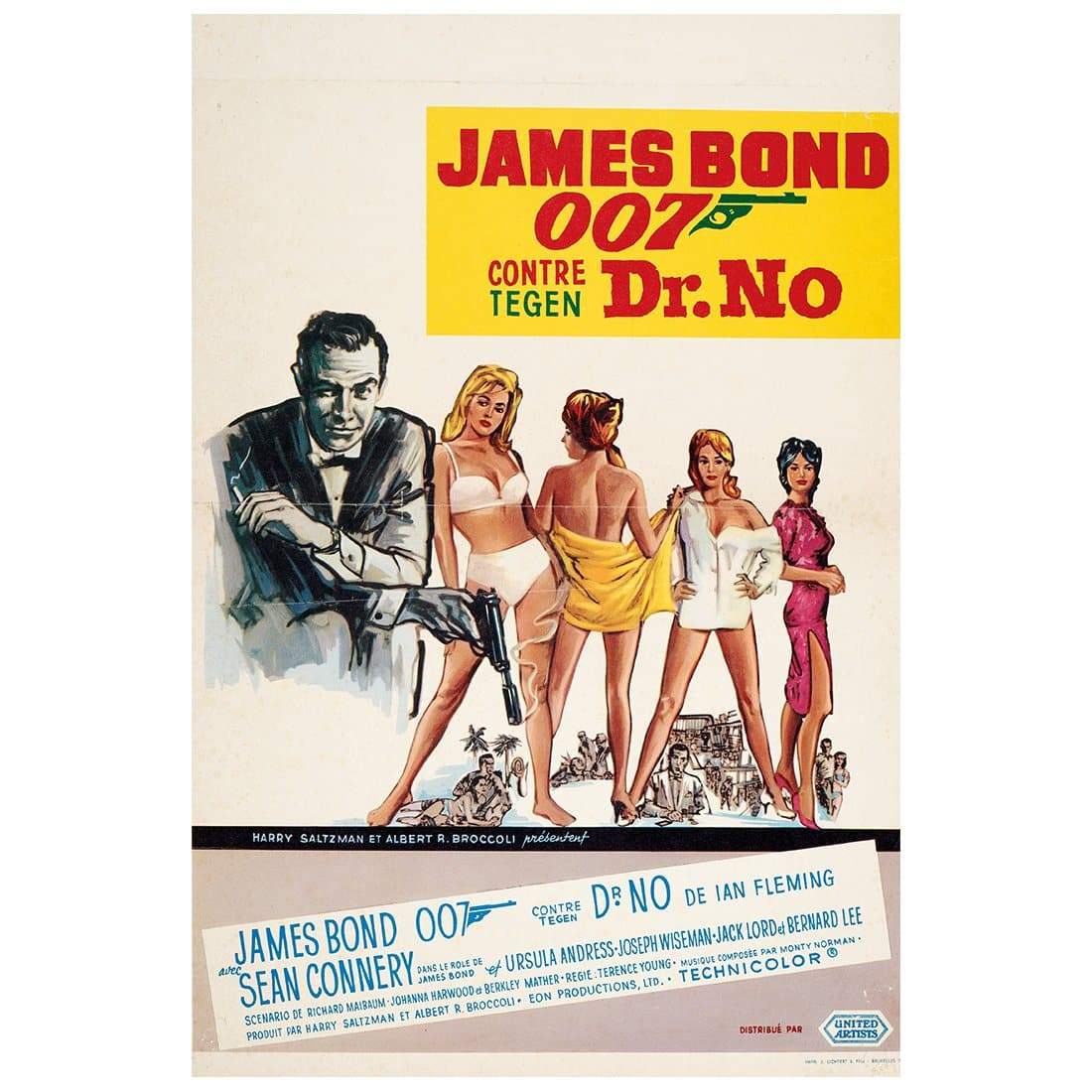 Dr. No Fine Art Print - Numbered Edition (Unframed) - 007STORE