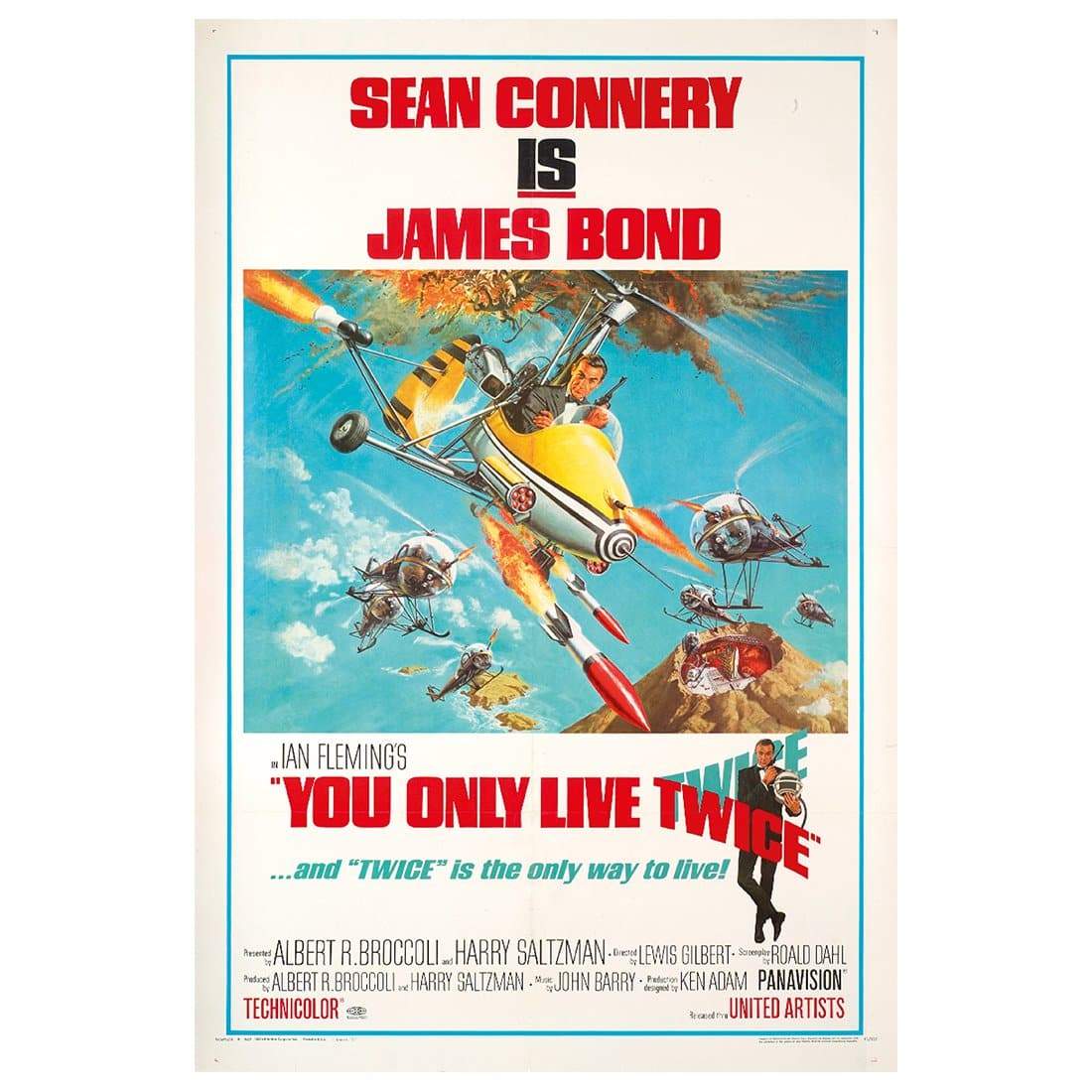 Live Only You Only Live Twice Poster