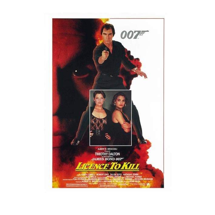 Licence To Kill Postcard - 007STORE