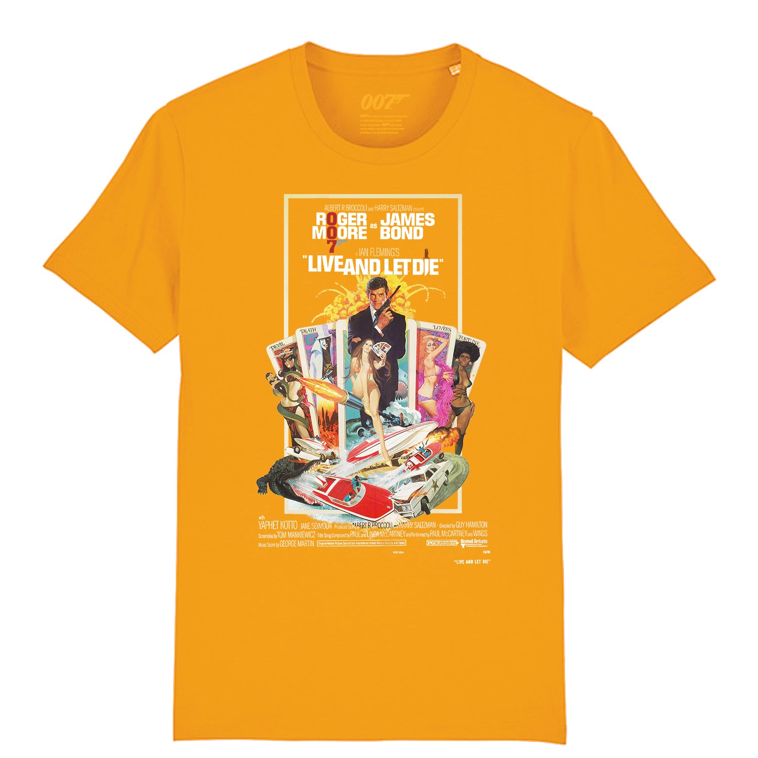 James Bond Live And Let Die T-Shirt (4 colours) 007Store