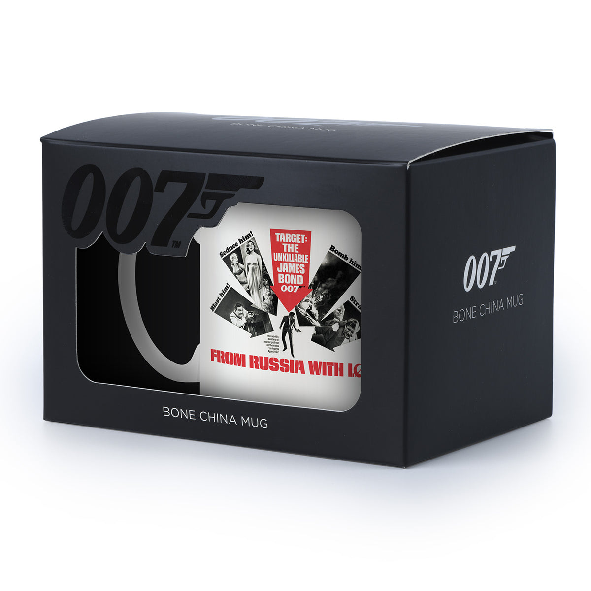 James Bond - Liebesgrüße aus Moskau - Tasse aus Knochenporzellan