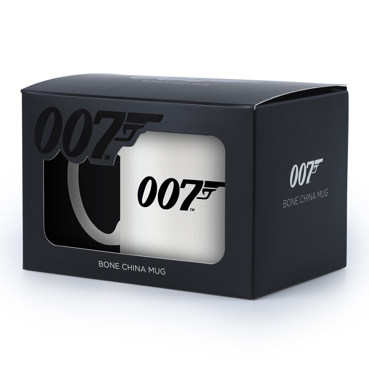 Tasse aus Knochenporzellan mit James-Bond-007-Logo