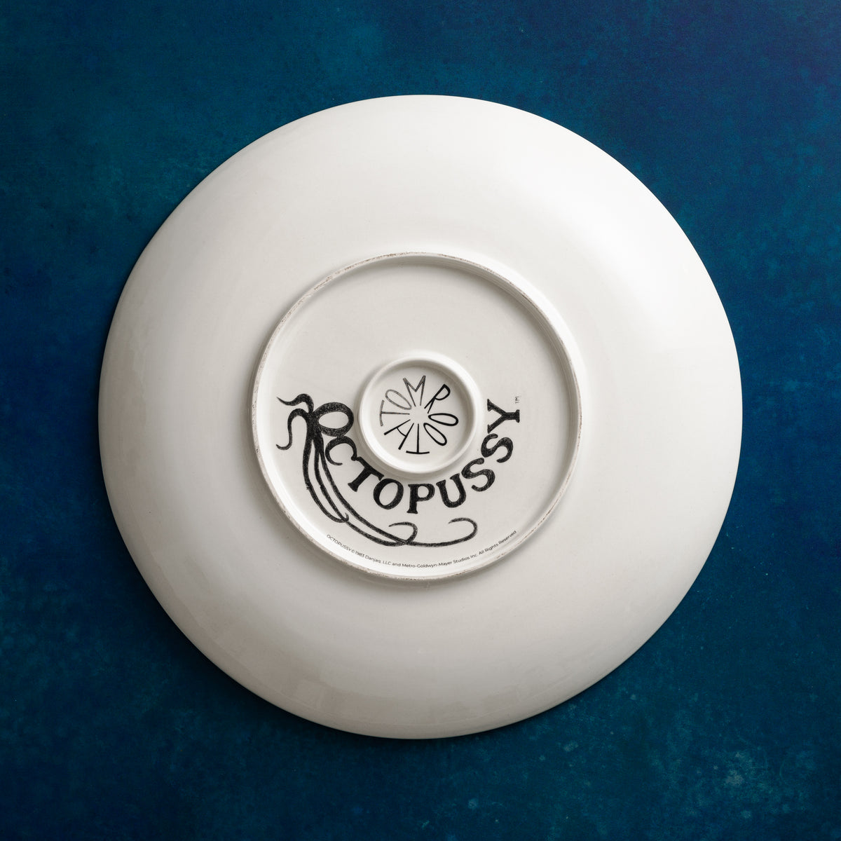 James Bond Octopussy Art Plate - Limited Edition - By Tom Rooth