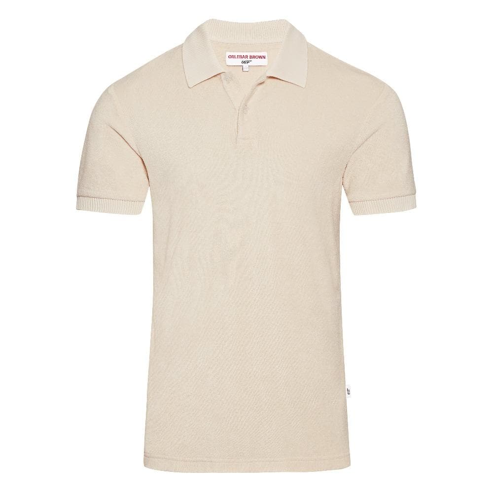 James Bond Shell Towelling Polo Shirt - Dr. No Edition - By Orlebar Brown