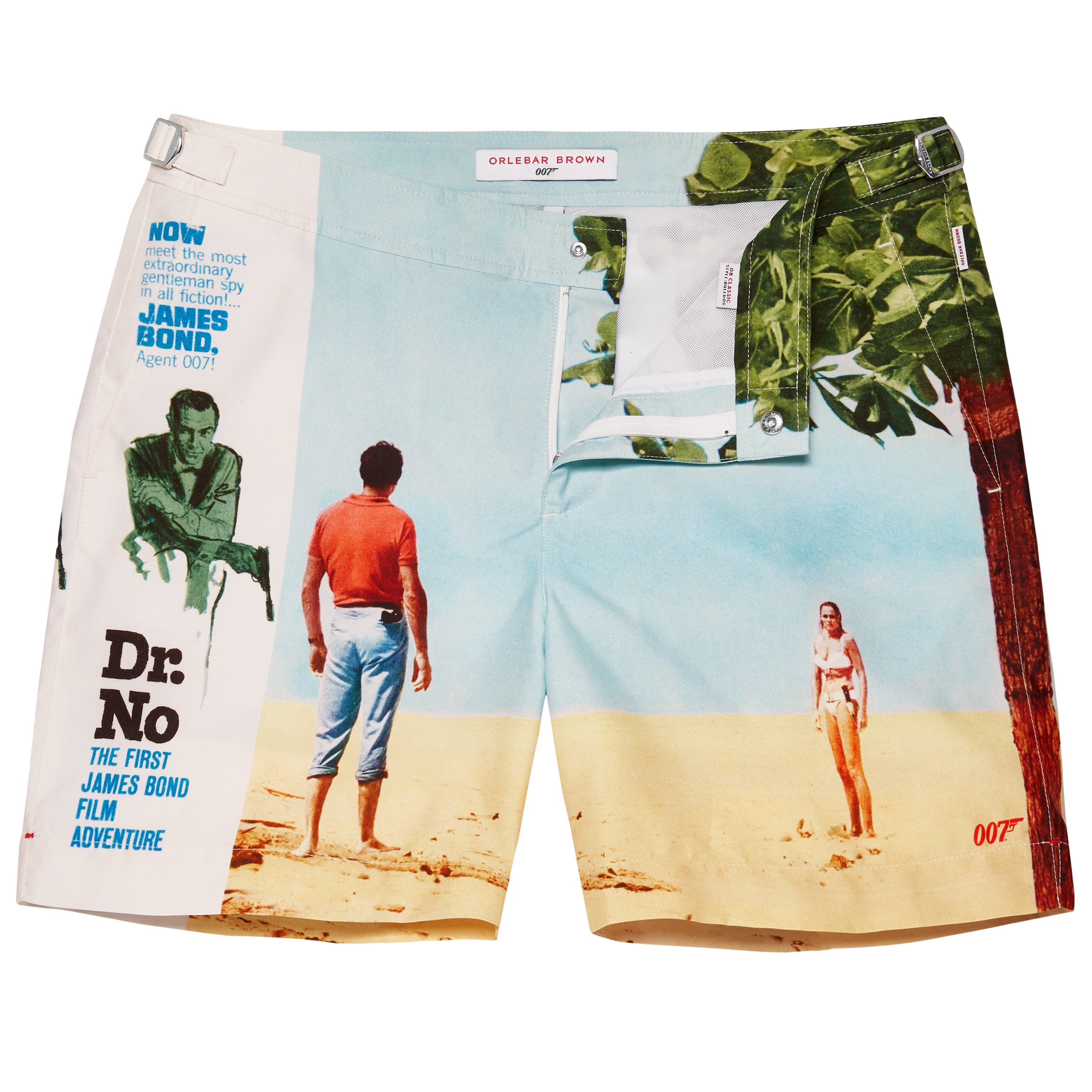 James Bond Dr. No Poster Swim Shorts By Orlebar Brown 007Store